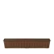 Balkonláda 400 Argo 180x400x140 mm Barna