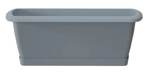 Balkonláda+ alátét 392x184x150mm Kőszürke RESPANA SET Prosperplast