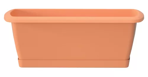 Balkonláda+ alátét 392x184x150mm Terrakotta RESPANA SET Prosperplast
