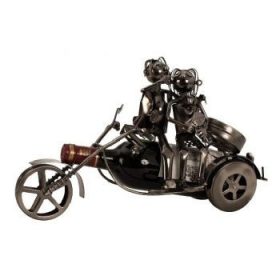 Italtartó fém 20x37 cm - Motorozó pár