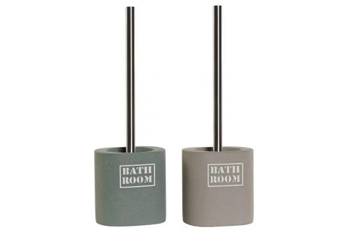 WC-kefe tartóval,cement 11,8x9,2x36,5cm választható