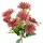 Gerbera selyemvirág csokor, 29cm magas - Bordó