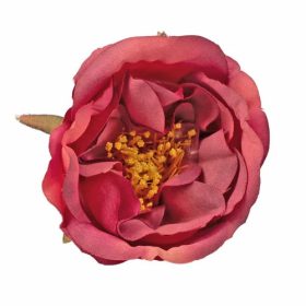 Peónia selyemvirág fej, 7cm - Mályva