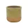 Sanne Cauldron kerámia kaspó kiwi zöld 12,5x11cm