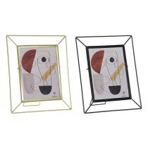 Fotókeret 15x20cm fém üveg 22,5x3x27,5cm 2  féle választható