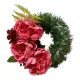 Sírcsokor rózsával és dísznövényekkel 28cm