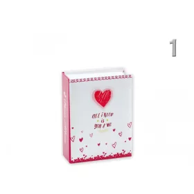   Fényképalbum szíves 100db 10x15cm-es képhez 2 féle válaszható/db 