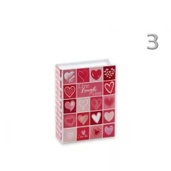   Fényképalbum szíves 100db 10x15cm-es képhez 2 féle válaszható/db 