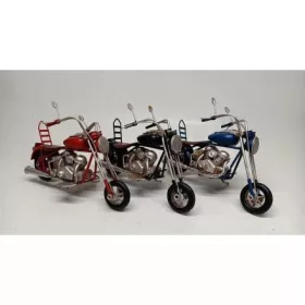Motor  dekoráció fém 21x8x12  3 féle színben