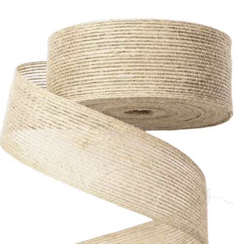 Damilos natúr juta szalag 38mm 10m