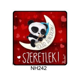 Hűtőmágnes  - Valentín napi ajándék- Rólad álmodom