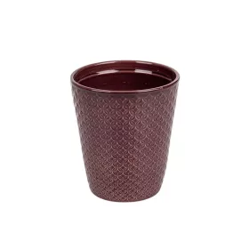 Oslo Star orchidea váza padlizsán 13,5x16cm