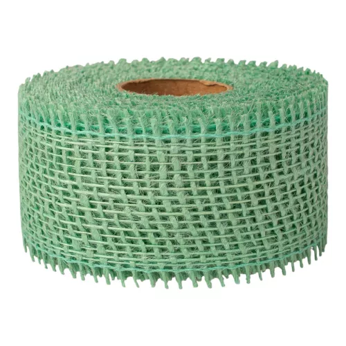 Juta szalag 5 cm × 9 m – vintage zöld