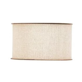 Szalag juta 7,5cm x 20m krém