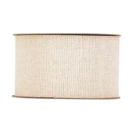 Szalag juta 7,5cm x 20m krém