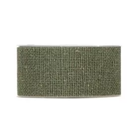 Szalag juta 7,5cm x 20m olajzöld