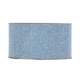 Szalag juta 7,5cm x 20m kék