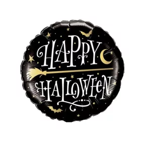 Fólia lufi Happy Halloween 46 cm