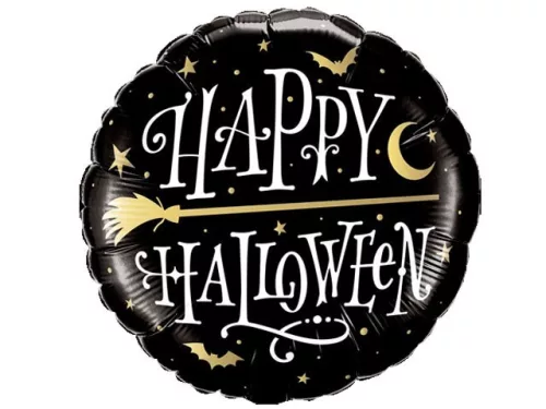 Fólia lufi Happy Halloween 46 cm