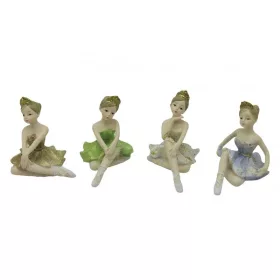 Táncoslány figura 6x5cm 4 féle