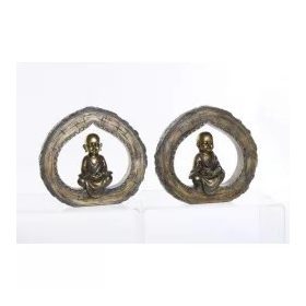 Régies szerzetes figura aranyozott 19,5x18cm