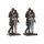 Pár szobor 11,5x8,5x26cm