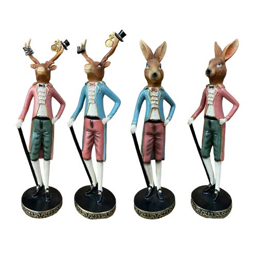 Nyúl figura vagy őz figura 9x9x35cm