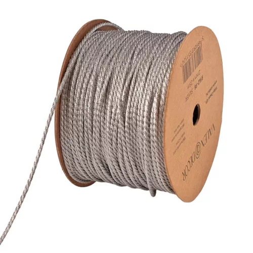 Dekor zsinór 2mm x 25cm - Metál ezüst