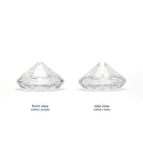 Esküvői ültetőkártya tartó gyémánt 4cm 10db/cs