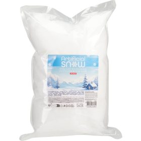 Műhó pehely dekoráció fehér 100 g