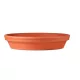 Basico agyag cserépalátét terrakotta 8cm