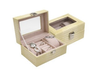 Ékszerdoboz krém 155x80x110mm