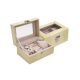 Ékszerdoboz krém 155x80x110mm