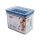Tosca légmentes szögletes ételtároló doboz 1,2L kék