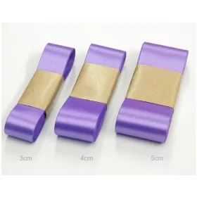 Szatén szalag 4 cm/10m Lila (C10)