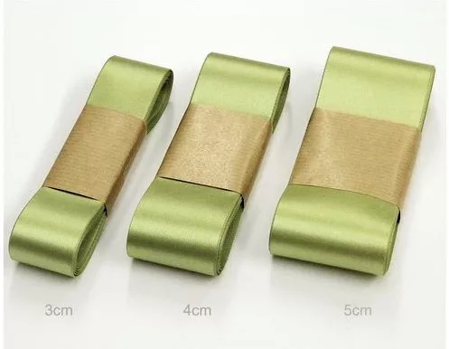 Szatén szalag 5 cm / 10m Kekizöld (C07)