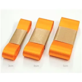Szatén szalag 5 cm / 10m Narancs (C09)