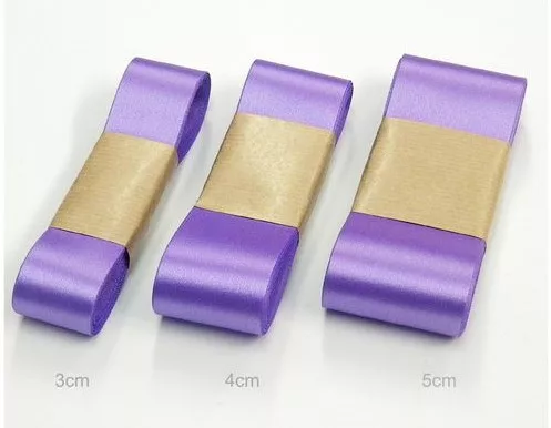 Szatén szalag 5 cm / 10m Lila (C10)