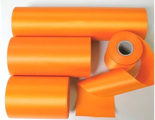 Szatén szalag 7 cm/25m Narancs (C09)