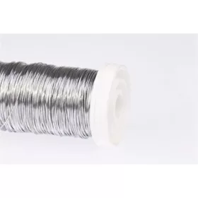 Dekordrót sima 0,3 (100g) Ezüst