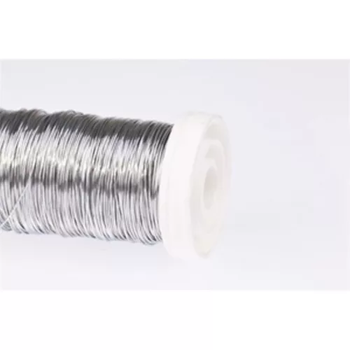 Dekordrót sima 0,3 (100g) Ezüst