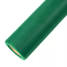 Lágy tüll tekercs 30cm /20m -  Sötétzöld