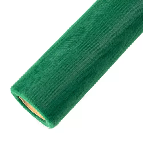 Lágy tüll tekercs 30cm /20m -  Sötétzöld