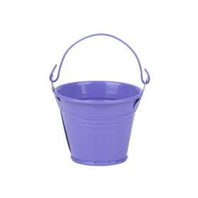 Fém vödör levendula 8,3x7cm