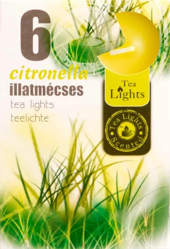 Illatos teamécses 6db/cs.  "Citronella"