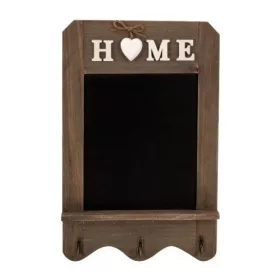 Fa fogason írható tábla HOME felirattal 22x34cm