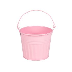 Esmé fém vödör pasztell rózsaszín 8,5x7,3cm
