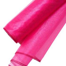 Organza 12cm x 8.2m - Ciklámen