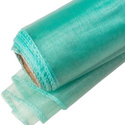 Organza 12cm x 8.2m - Világos türkizkék
