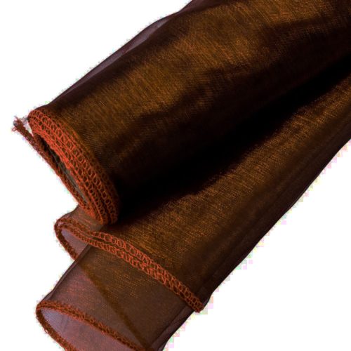 Organza 12cm x 8.2m - Csokoládé